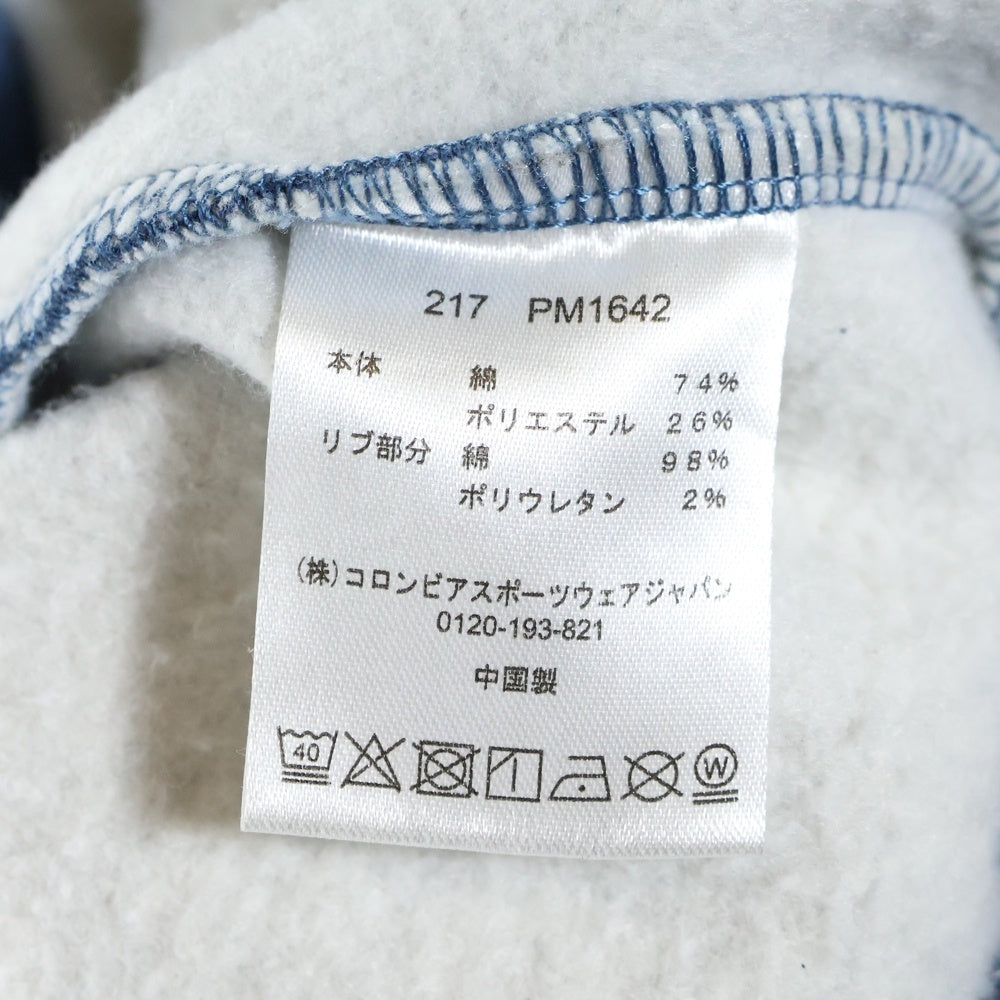 Columbia(コロンビア) ジップアップ フーディープルオーバーパーカー ブルー 217 pm1642