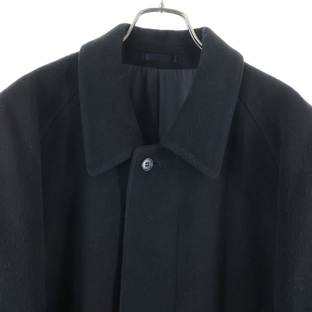 NO BRAND(ノーブランド) TETSU COMME CA DU MODE(テツコムサデモード) カシミヤ チェスターコート ブラック