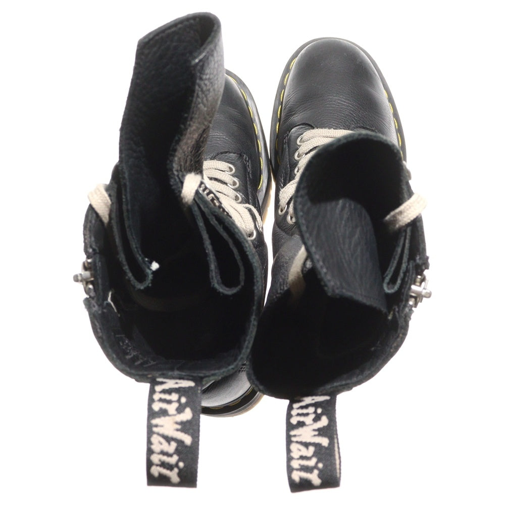 Rick Owens(リックオウエンス) ×DR.MARTENS 18 HOLE BOOTS ロングレースアップブーツ ブラック UK5/ 25cm 1918 RO