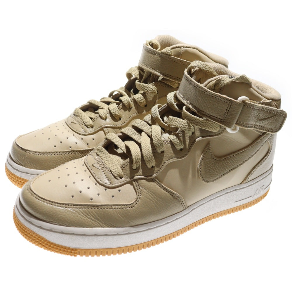 NIKE(ナイキ) AIR FORCE 1 MID 07 LIMESTONE エアフォース 1 ミッド ライムストーン ミッドカットスニーカー ベージュ US8.5/26.5cm DV7585-200