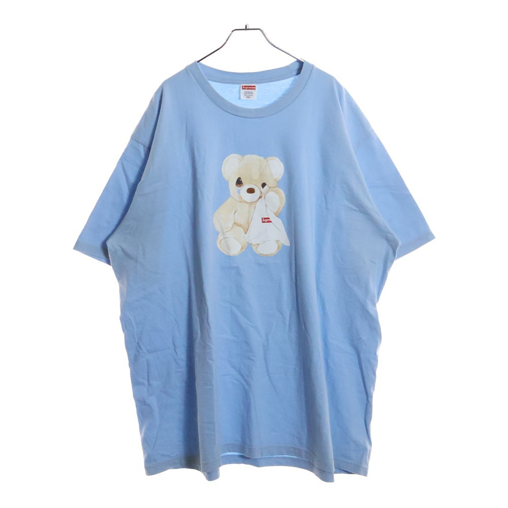 SUPREME(シュプリーム) 25SS Bear Tee ベアープリント クルーネック半袖Tシャツ カットソー ブルー