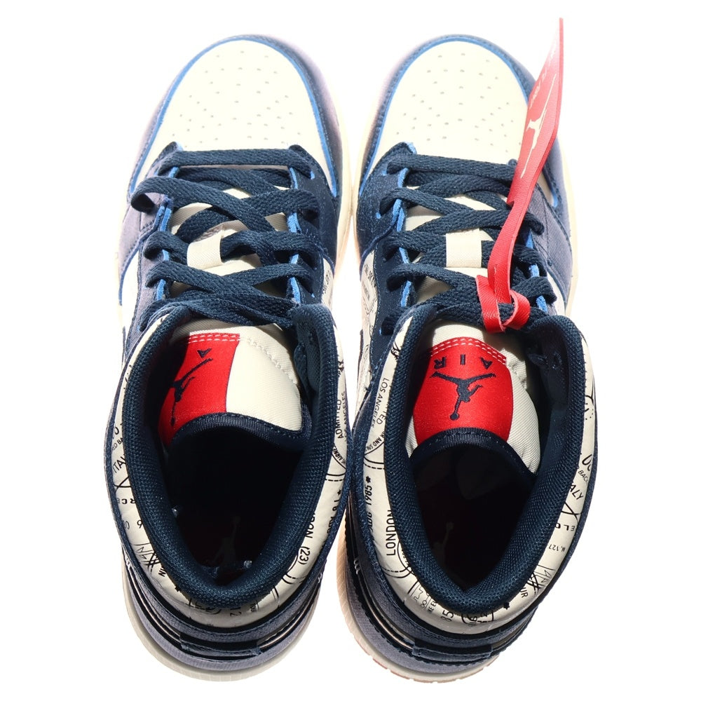 NIKE(ナイキ) GS Air Jordan 1 Mid SE Take Flight エアジョーダン1 テイクフライト ミッドカットスニーカー マルチカラー US7/24cm FN1353-400 レディース