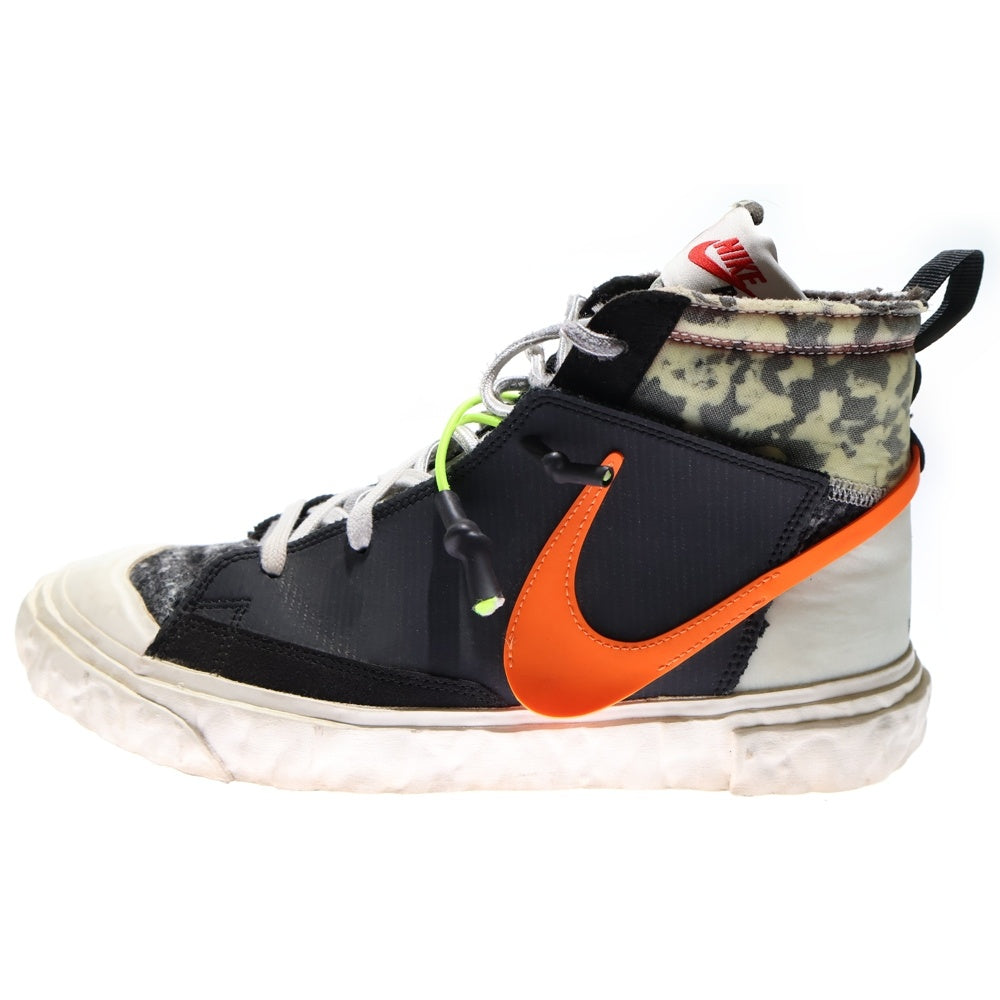NIKE(ナイキ) ×READYMADE BLAZER MID レディメイド ブレーザー ミッドカットスニーカー ブラック US9/27cm CZ3589-001
