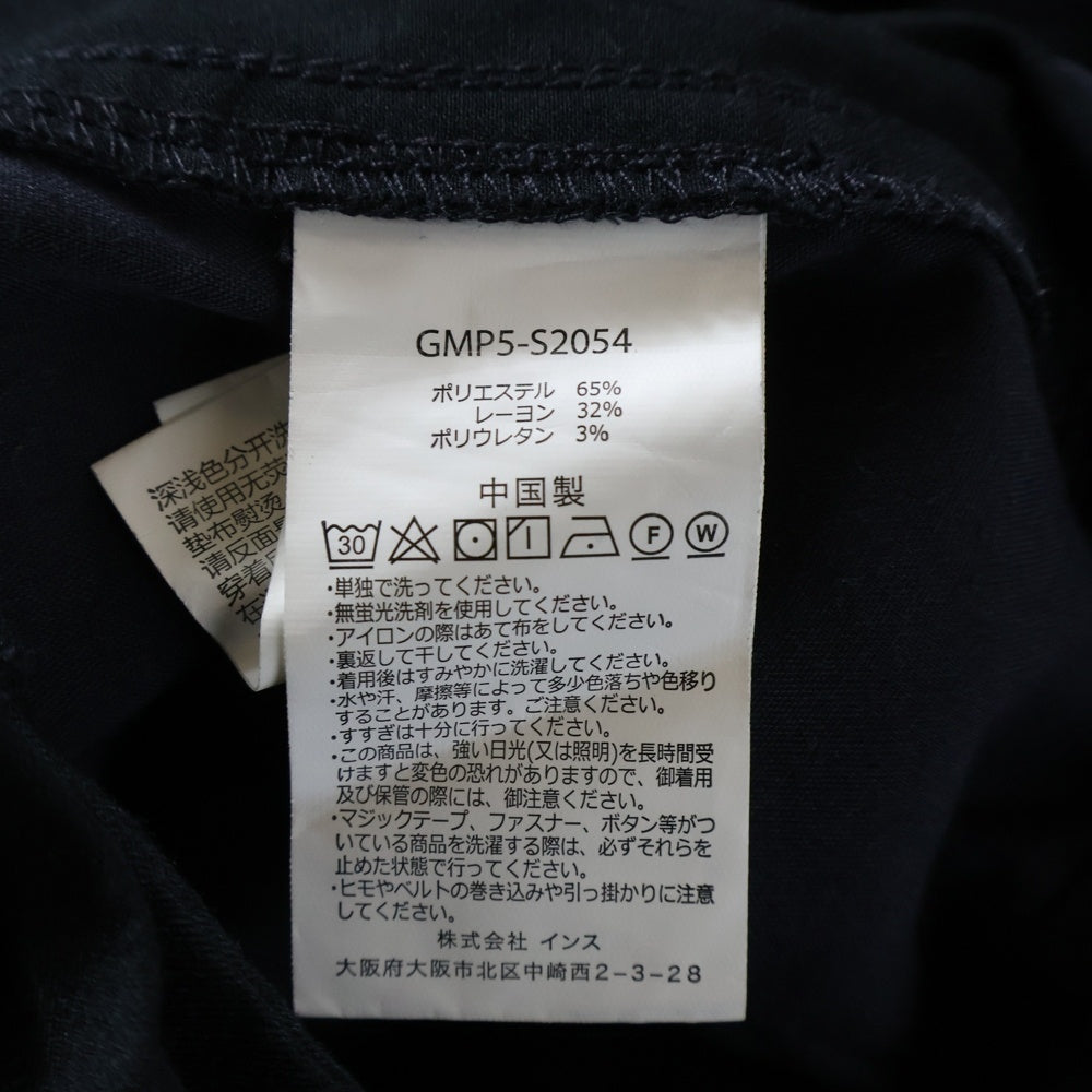 GRAMICCI(グラミチ) ×BEAMS ビームス スリム ストレートパンツ スラックス ブラック GMP5-S2054