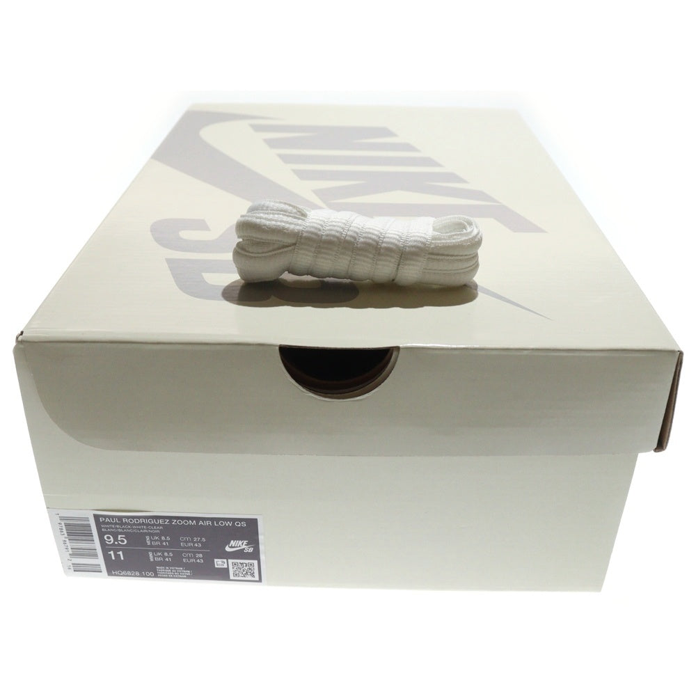 NIKE(ナイキ) P-Rod 1 Retro White and Black ピーロッド1 レトロ ローカットスニーカー ホワイト/ブラック US9.5/27.5cm HQ6828-100