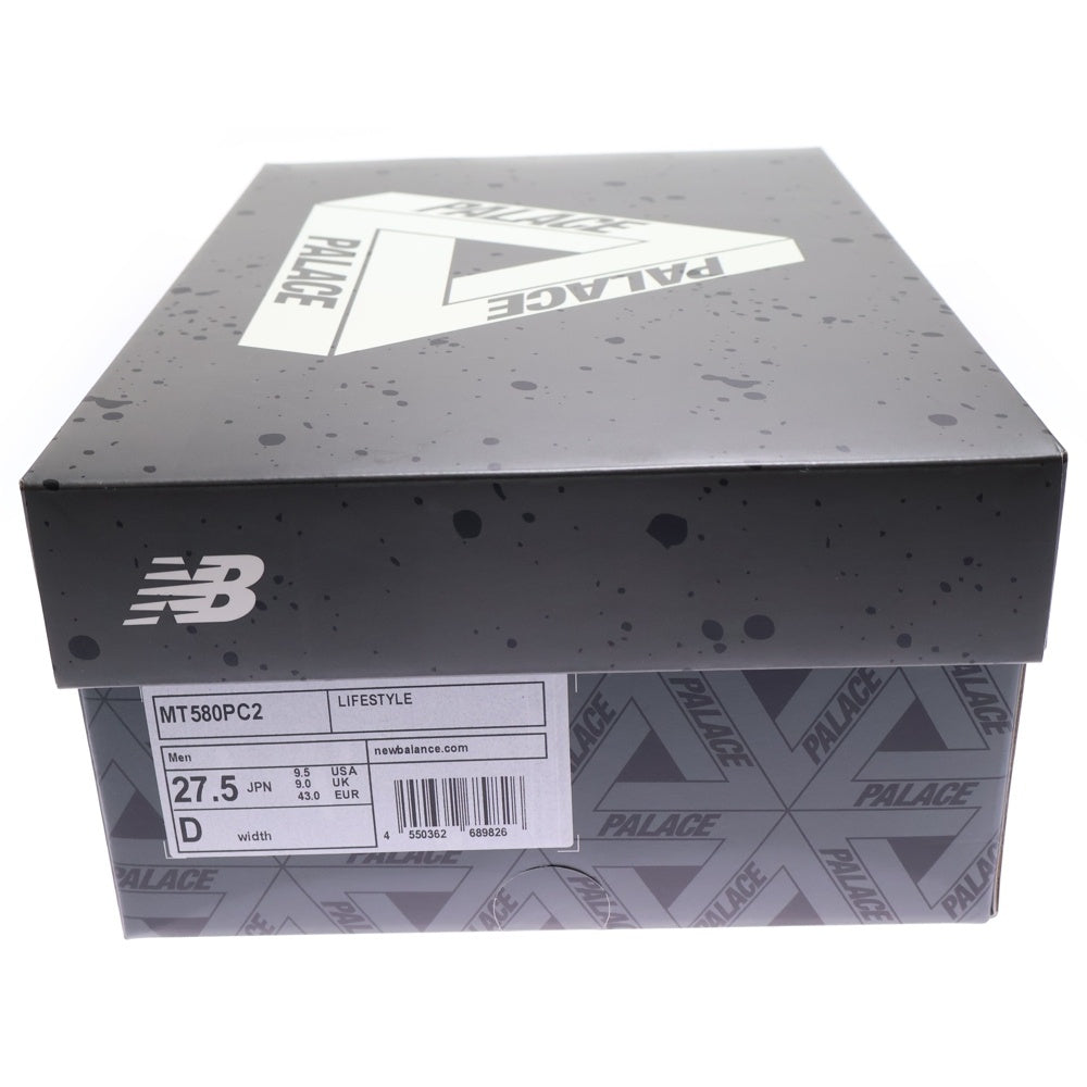 New Balance(ニューバランス) × PALACE 580 パレス ローカットスニーカー グリーン/パープル US9.5/27.5cm MT580PC2