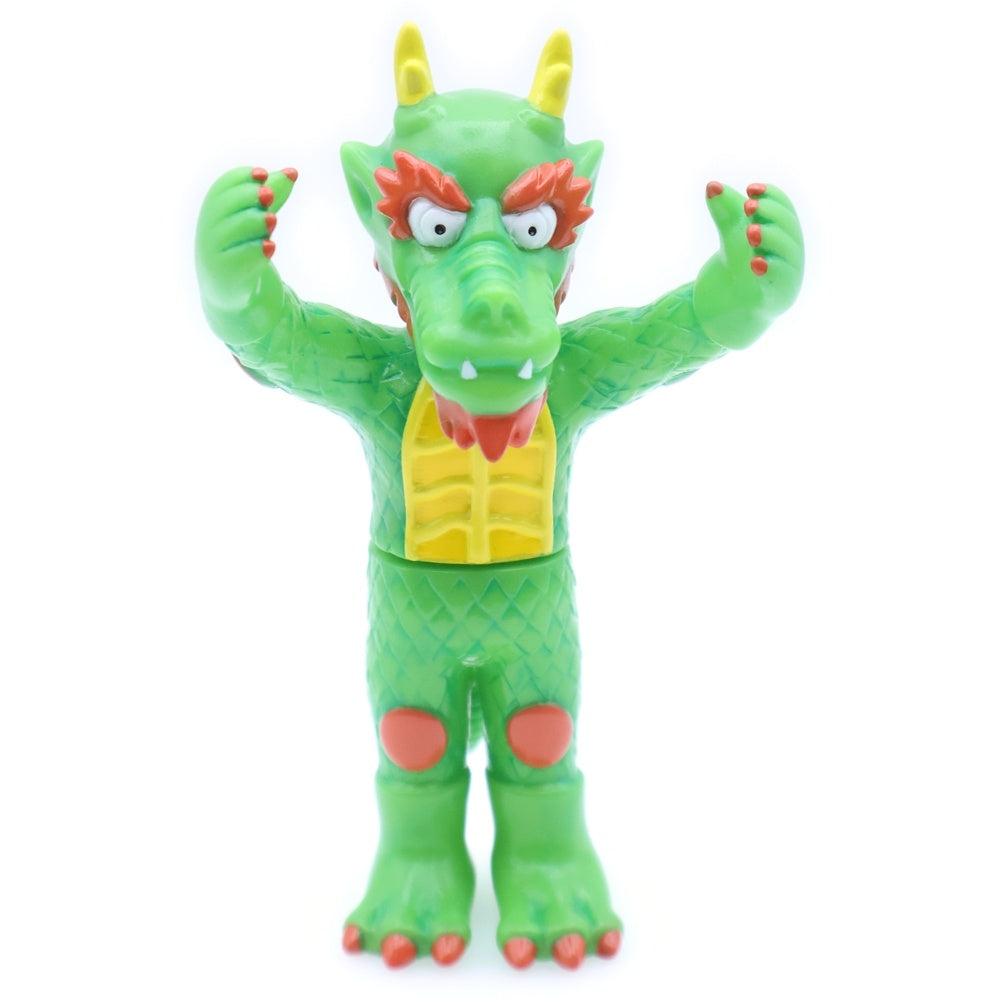 SECRETBASE(シークレットベース) × SUPER7 CAB DRAGON スーパーセブン キャバレロ キャブドラゴン フィギュア ソフビ グリーン