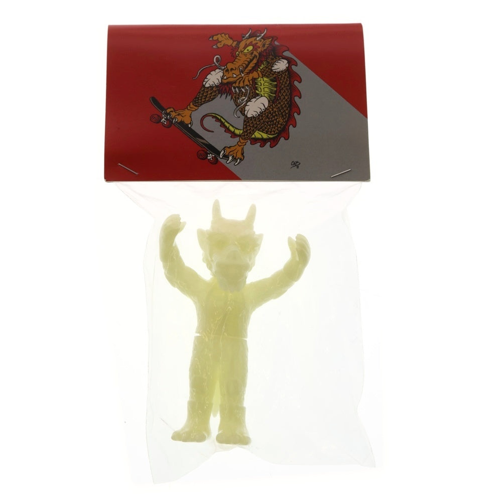 SECRETBASE(シークレットベース) × SUPER7 CAB DRAGON G.I.D スーパーセブン キャバレロ キャブドラゴン フィギュア ソフビ 蓄光 ホワイト