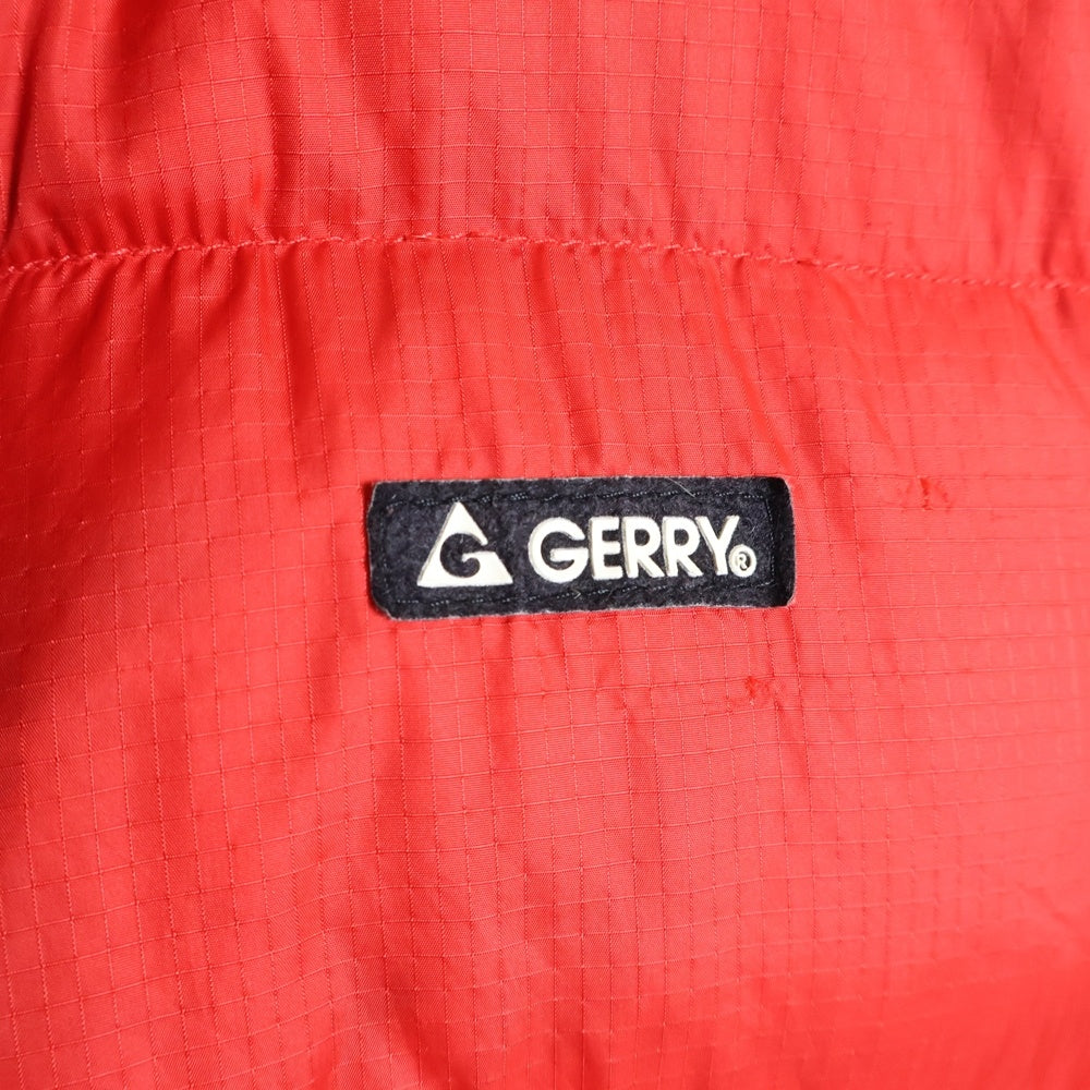 GERRY(ジェリー) ナイロン地 ダウンベスト レッド