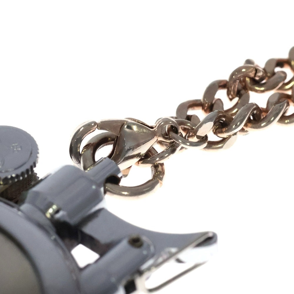 Vivienne Westwood(ヴィヴィアンウエストウッド) METAL ORB CHAIN OIL LIGHTER メタルオーブチェーンオイルライターネックレス シルバー