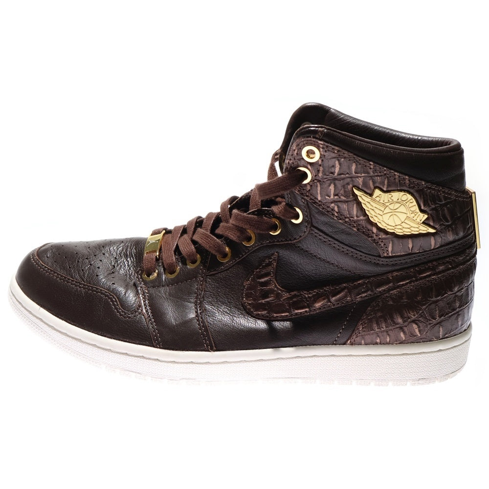 NIKE(ナイキ) AIR JORDAN 1 PINNACLE エアジョーダン1 ピナクル ハイカットスニーカー ブラウン US11.5/29.5cm 705075-205