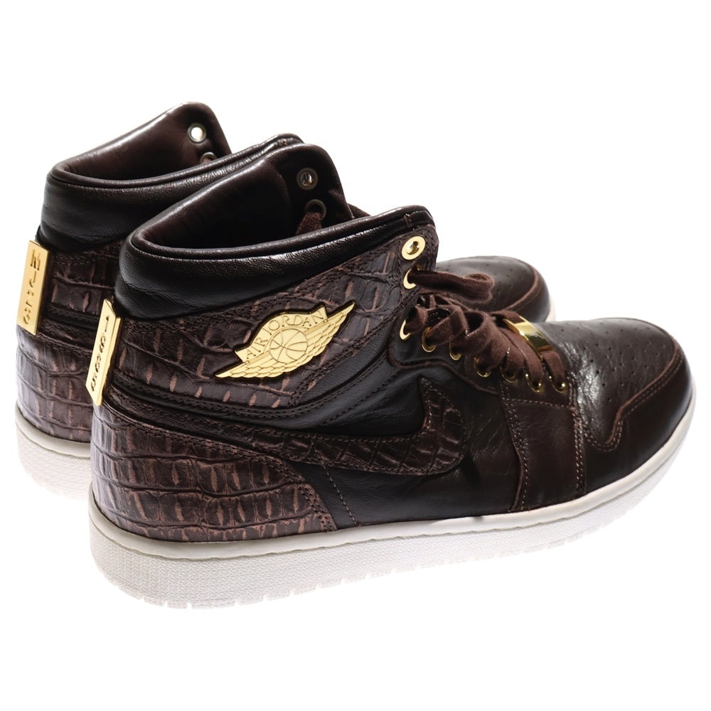 NIKE(ナイキ) AIR JORDAN 1 PINNACLE エアジョーダン1 ピナクル ハイカットスニーカー ブラウン US11.5/29.5cm 705075-205