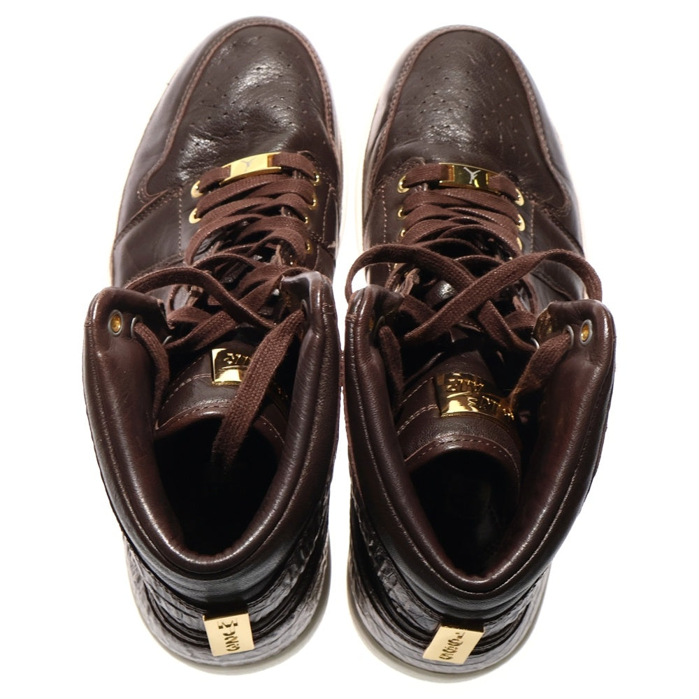 NIKE(ナイキ) AIR JORDAN 1 PINNACLE エアジョーダン1 ピナクル ハイカットスニーカー ブラウン US11.5/29.5cm 705075-205