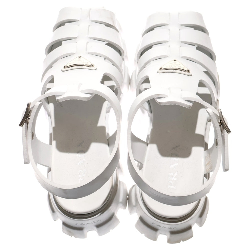 PRADA(プラダ) モノリス トライアングルロゴプレート ラバー