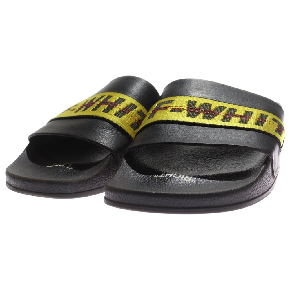 OFF-WHITE(オフホワイト) INDUSTRIAL BELT SLIDER インダストリアルベルトスライダー サンダル ブラック OMIC001SMAT003