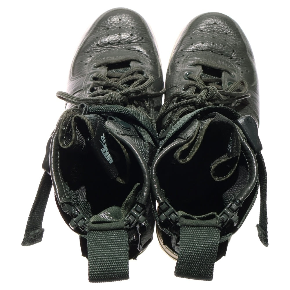 NIKE(ナイキ) SF AIR FORCE 1 MID OUTDOOR GREEN ウィメンズ エア フォース 1 ミッド アウトドアグリーン スペシャルフィールド ハイカットスニーカー AA3966-300 レディース