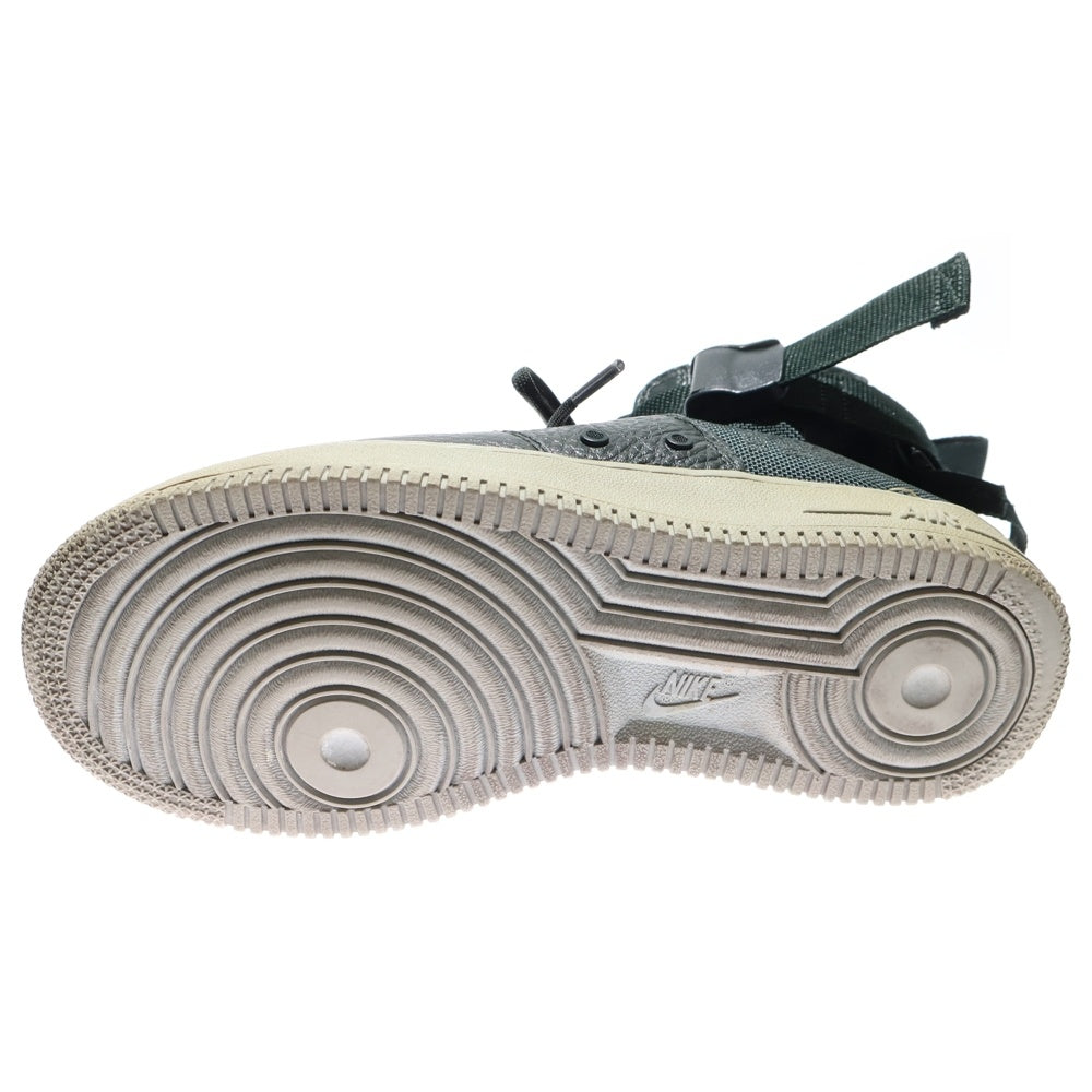 NIKE(ナイキ) SF AIR FORCE 1 MID OUTDOOR GREEN ウィメンズ エア フォース 1 ミッド アウトドアグリーン スペシャルフィールド ハイカットスニーカー AA3966-300 レディース