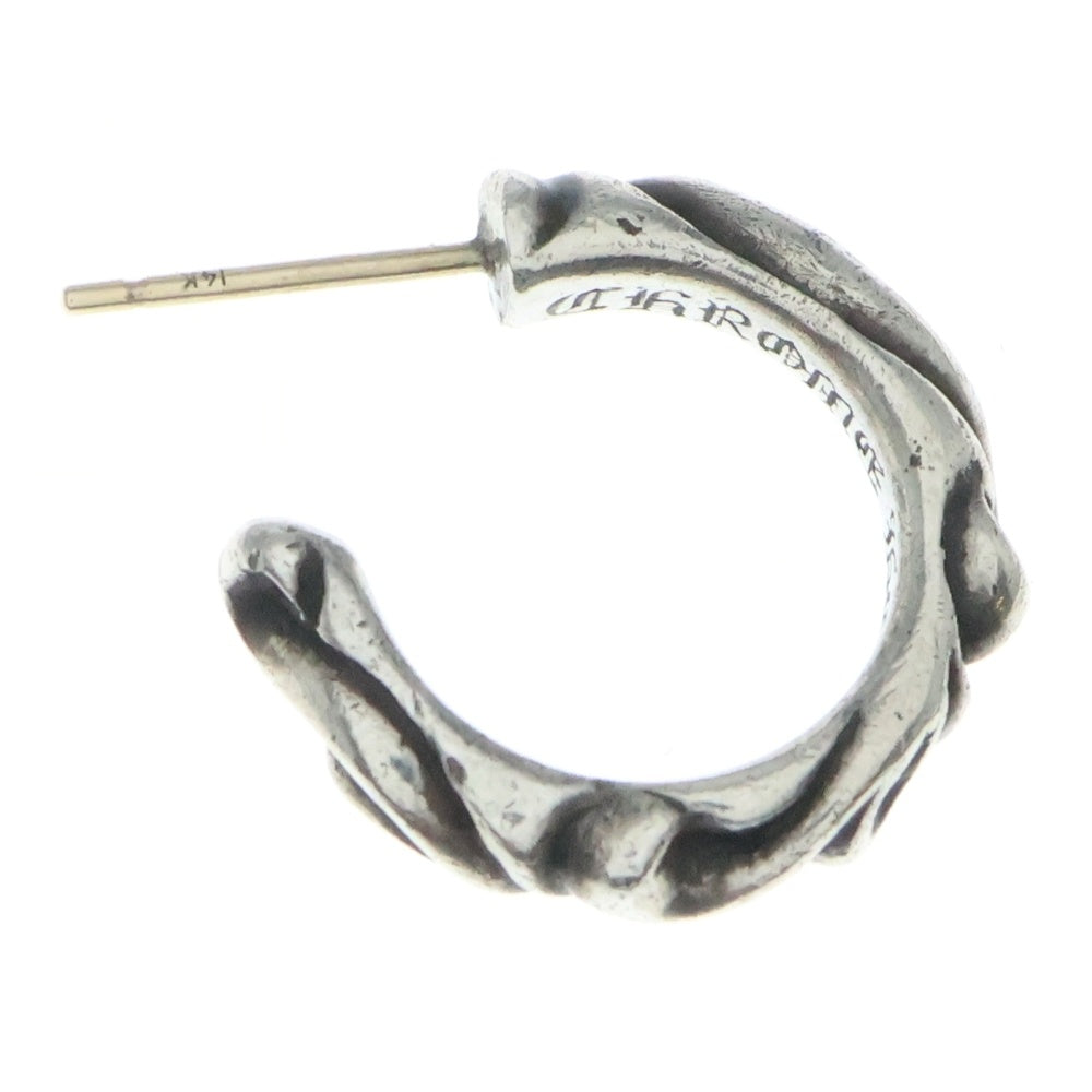 CHROME HEARTS(クロムハーツ) HOOP SCROOL スクロール フープピアス シルバー BCA102