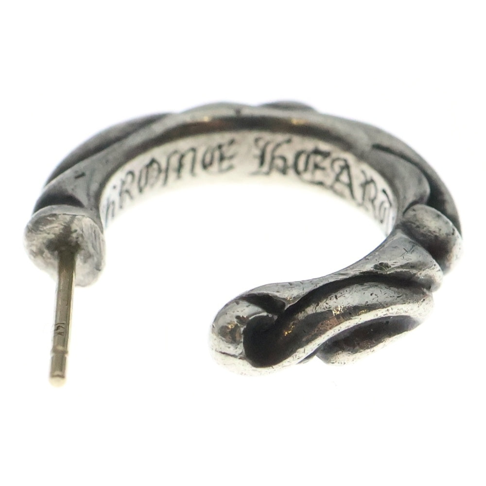 CHROME HEARTS(クロムハーツ) HOOP SCROOL スクロール フープピアス シルバー BCA102