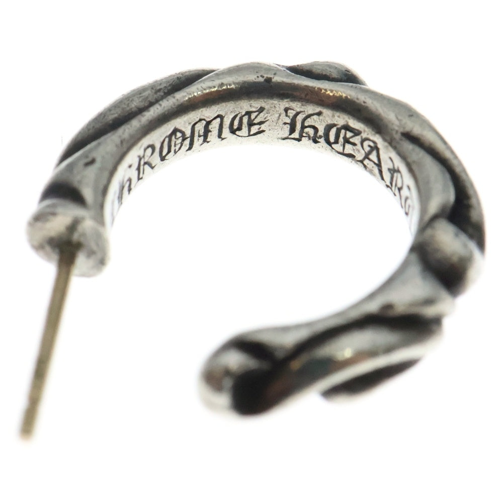 CHROME HEARTS(クロムハーツ) HOOP SCROOL スクロール フープピアス シルバー BCA102