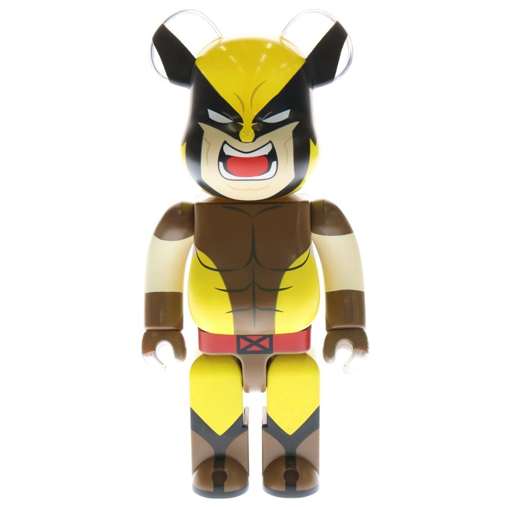 MEDICOM TOY(メディコムトイ) BE@RBRICK 400% MARVEL X-MEN WOLVERINE ベアブリック マーベル エックスメン ウルヴァリン フィギュア 人形 ブラウン