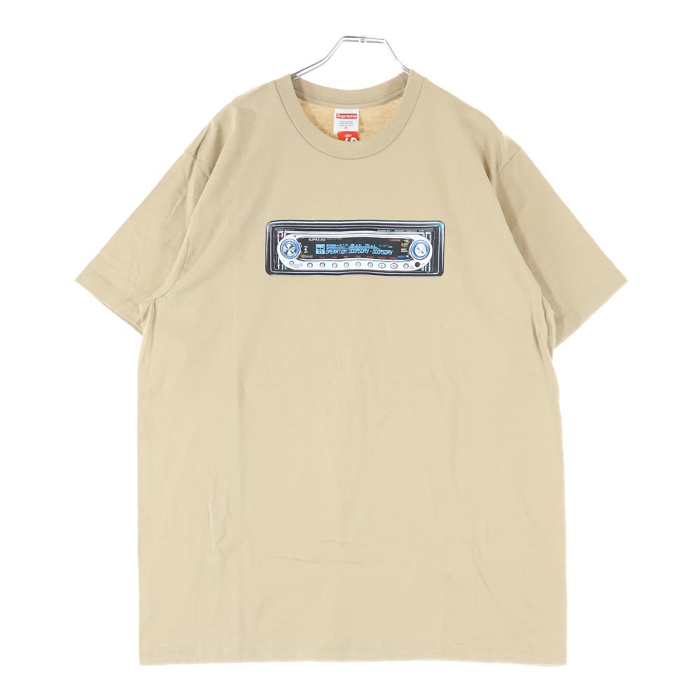 SUPREME(シュプリーム) 25SS Receiver Tee Mario Ayala レシーバー マリオ・アヤラ クルーネック 半袖Tシャツ カットソー ベージュ