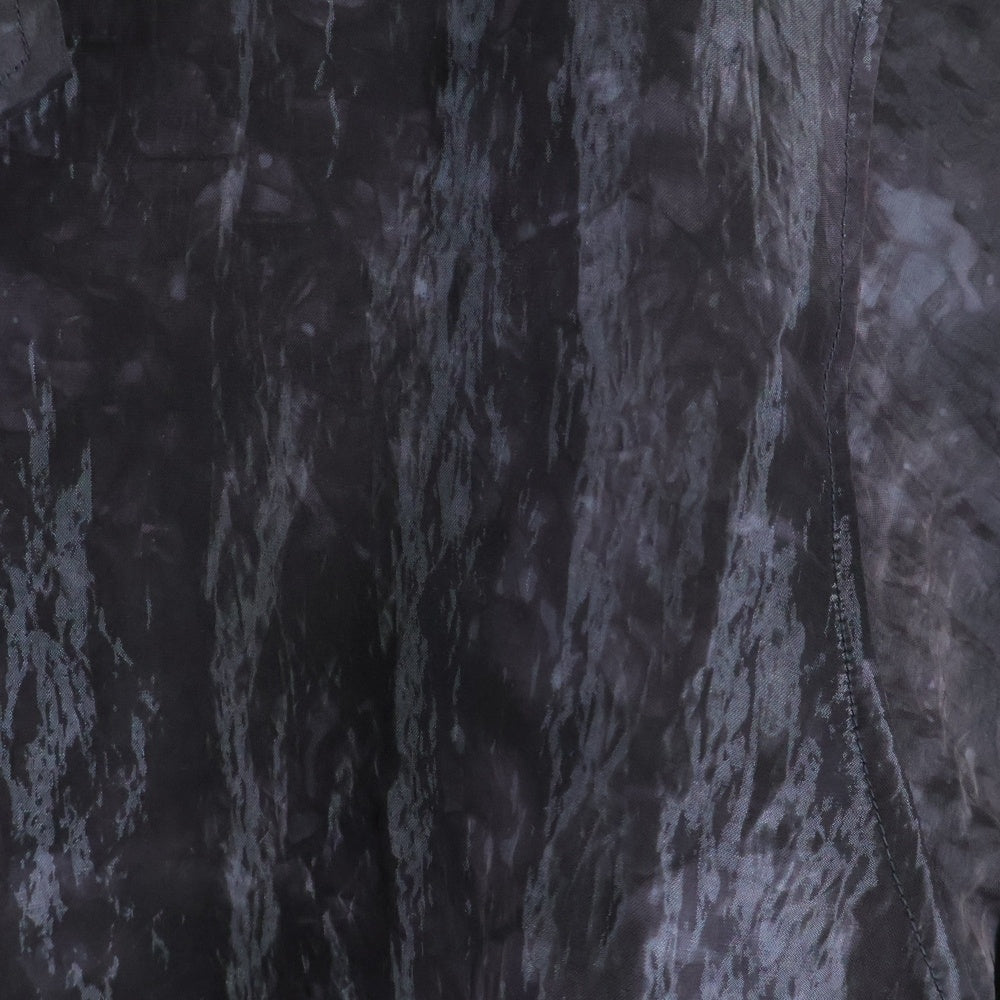 Needles(ニードルス) 24SS Cabana R/N Bright Cloth Uneven Dye Shirt ブライトクロス レーヨン/ナイロン カバナシャツ ブラウン