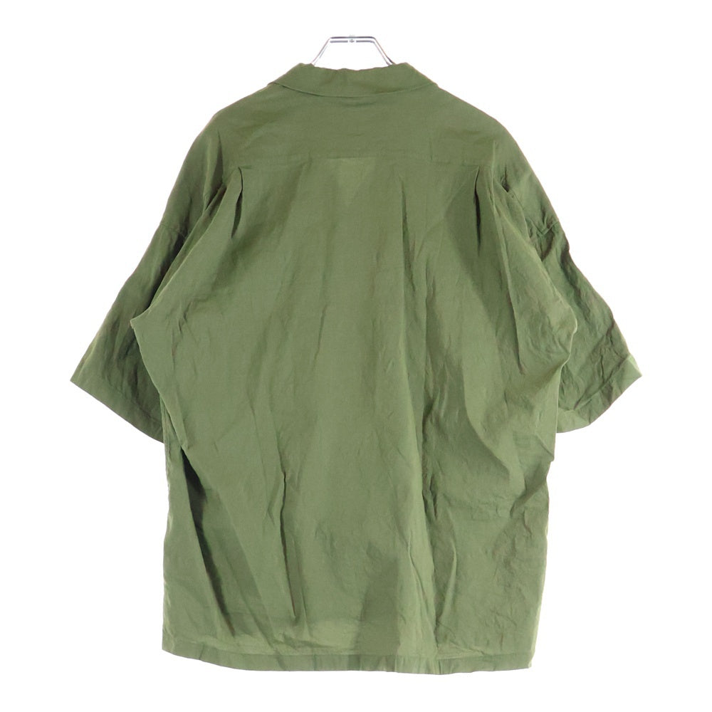 HUGO BOSS(ヒューゴボス) Relaxed Fit リラックス フィット 半袖シャツ オリーブ