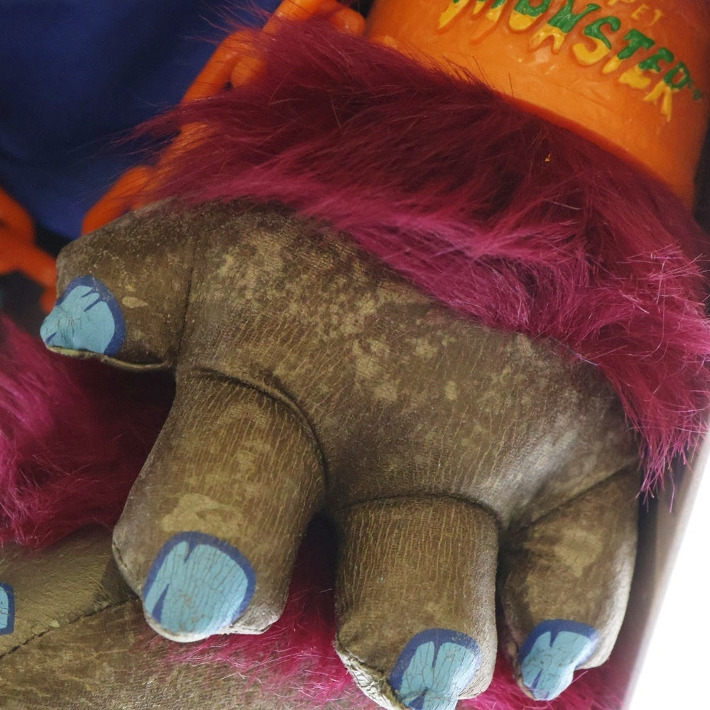 VINTAGE(ヴィンテージ) 80s 1986年製 AmToy My Football Monster USA製 デッドストック アムトイ マイフットボールモンスター ビッグプラッシュドール ソフビ フィギュア ぬいぐるみ