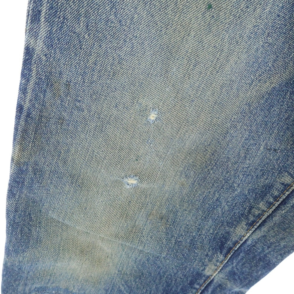 Levi's(リーバイス) 70s VINTAGE 501 66前期 ビッグE ボタン裏刻印6 不均等V 紙パッチ ボタンフライ デニムパンツ ジーンズ インディゴ