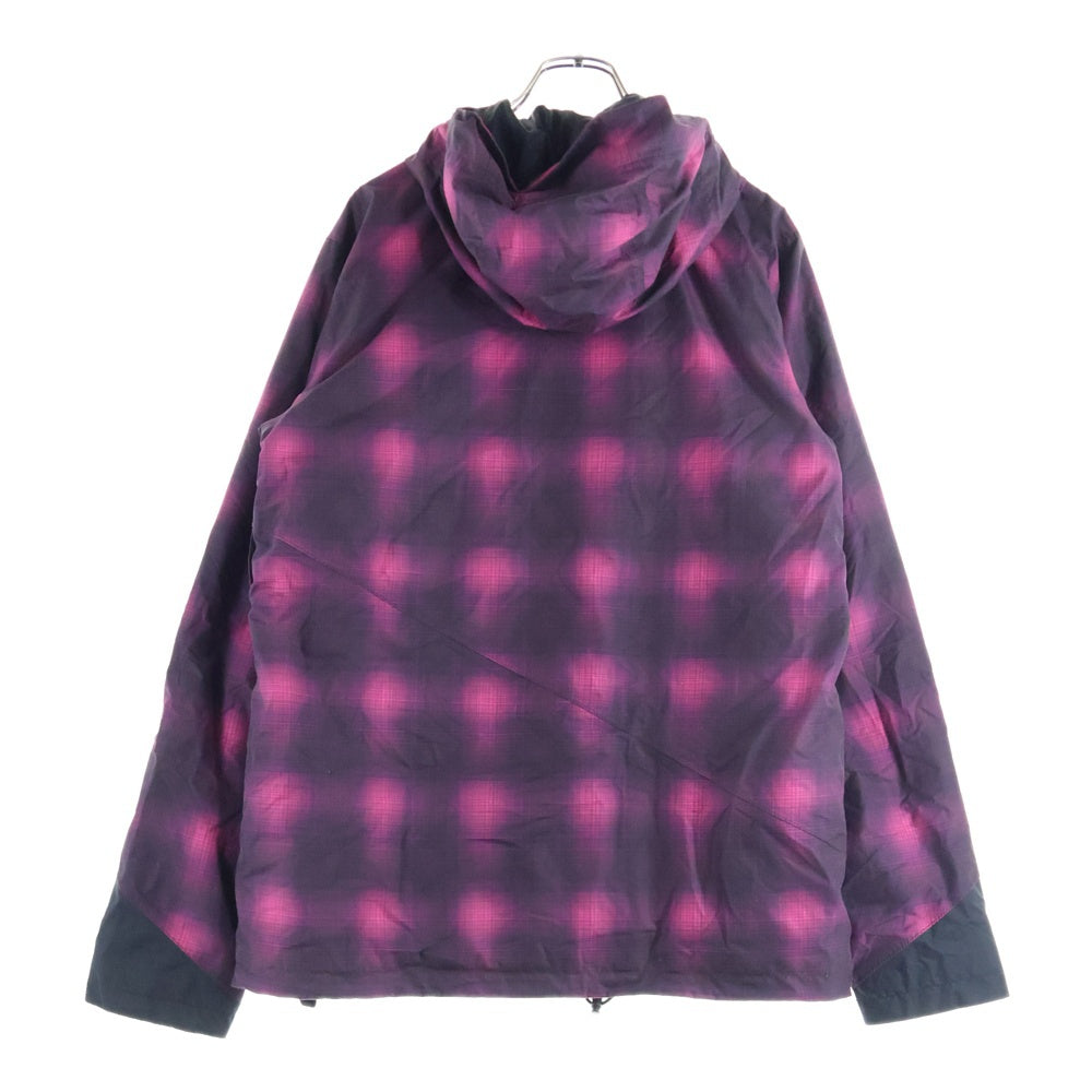 BURTON(バートン) DRY RIDE フード付き チェック ジャケット パープル 11182CN747436