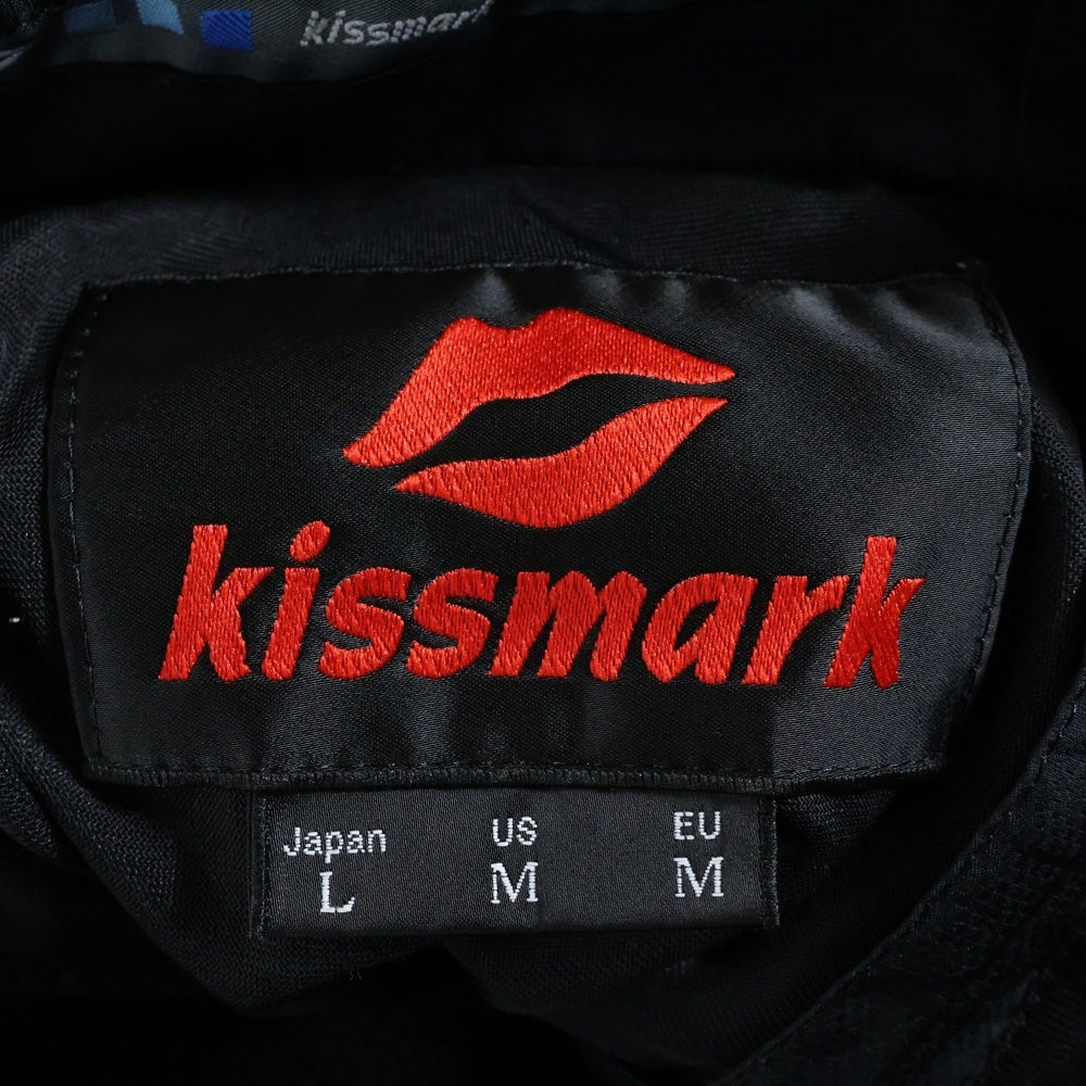 NO BRAND(ノーブランド) kissmark(キスマーク)ナイロン 中綿 カーゴパンツ ブラック KM-6S013DOME