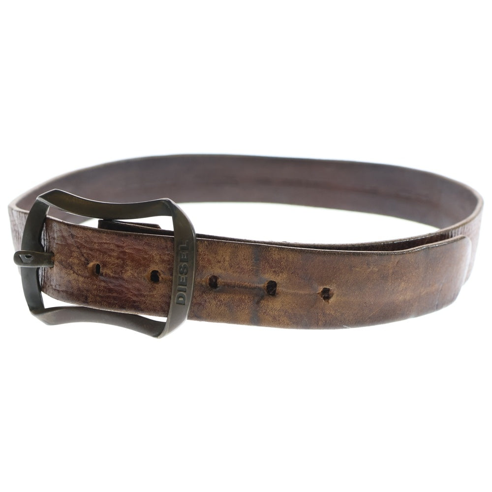 DIESEL(ディーゼル) レザーベルト ブラウン VOIAGI 00C5QQ