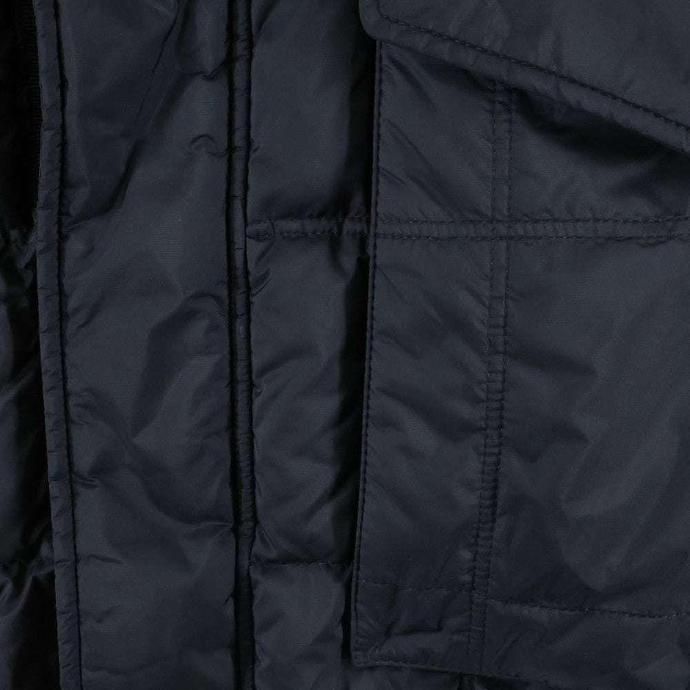 MONCLER GAMME BLEU(モンクレール・ガム・ブルー) GIUBBOTTO コットン切替 ダウンジャケット ブラック