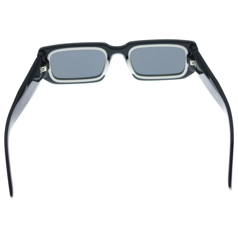 PRADA(プラダ) ロゴ セルフレーム フルリム スクエア サングラス 眼鏡