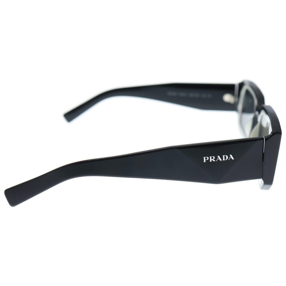PRADA(プラダ) ロゴ セルフレーム フルリム スクエア サングラス 眼鏡 アイウェア ブラック PR 06YS