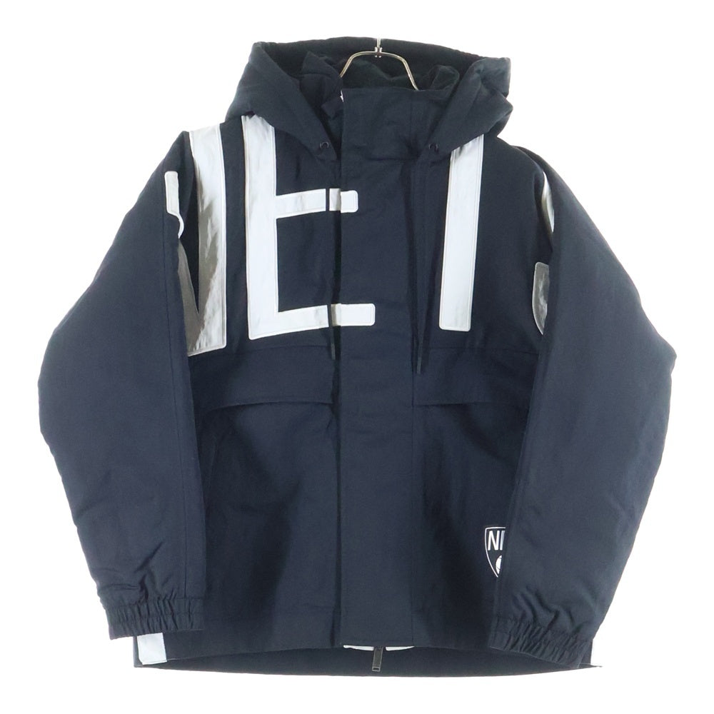 NIKE(ナイキ) 20AW x AMBUSH NBA COLLECTION NETS JACKET アンブッシュ ネッツ ナイロン フーデッド ジャケット ブラック DB9567-010