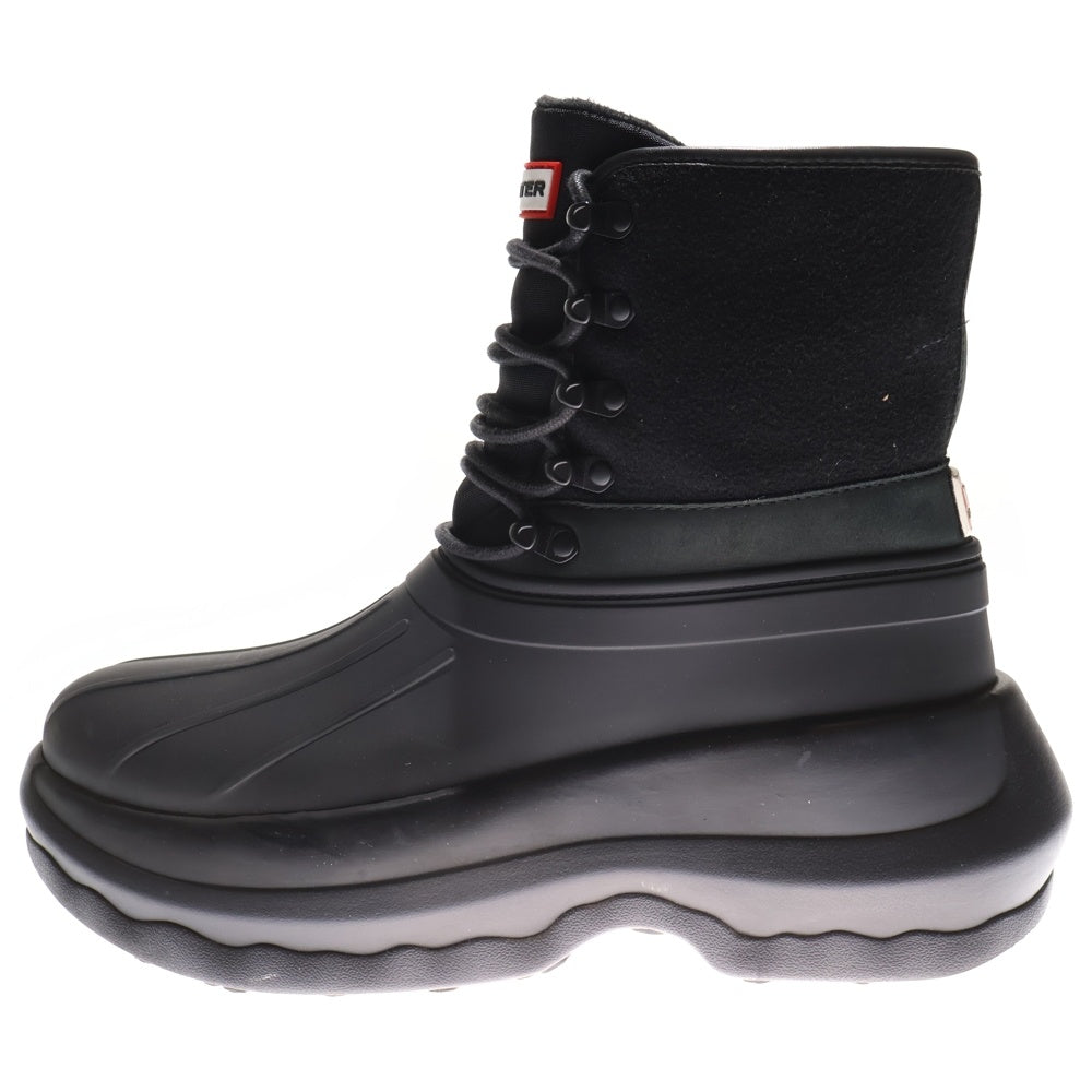 KENZO(ケンゾー) ×Hunter Utilitarian Ankle Boots ハンター ユーティリタリアン アンクル ブーツ ハイカット UK9 ブラック FD65BT902F91.99