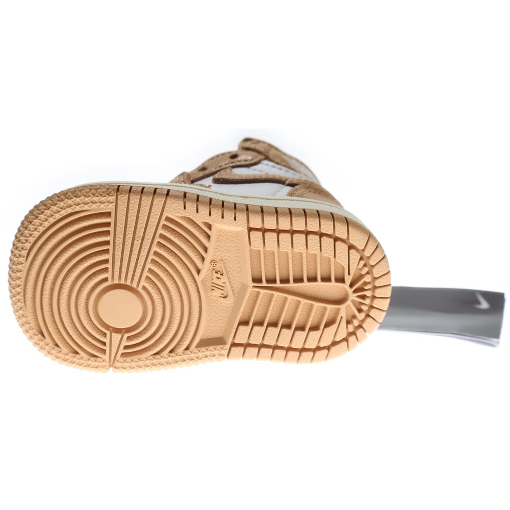 NIKE(ナイキ) TD Air Jordan 1 Retro High OG Praline エアジョーダン 1 レトロハイオージー プラリネ ハイカットスニーカー ベージュ US2C/8cm FN6623-201 キッズ