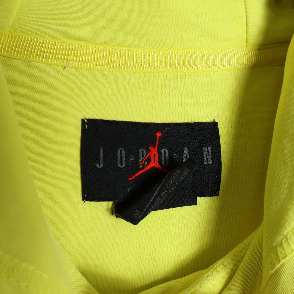 NIKE(ナイキ) JORDAN BRAND 両面プリント プルオーバーパーカー フーディー イエロー CV2768-731