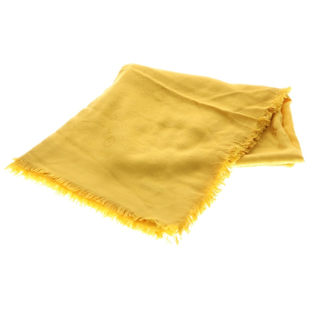 LOUIS VUITTON(ルイヴィトン) モノグラム 大判 ショール ストール イエロー M75084 レディース