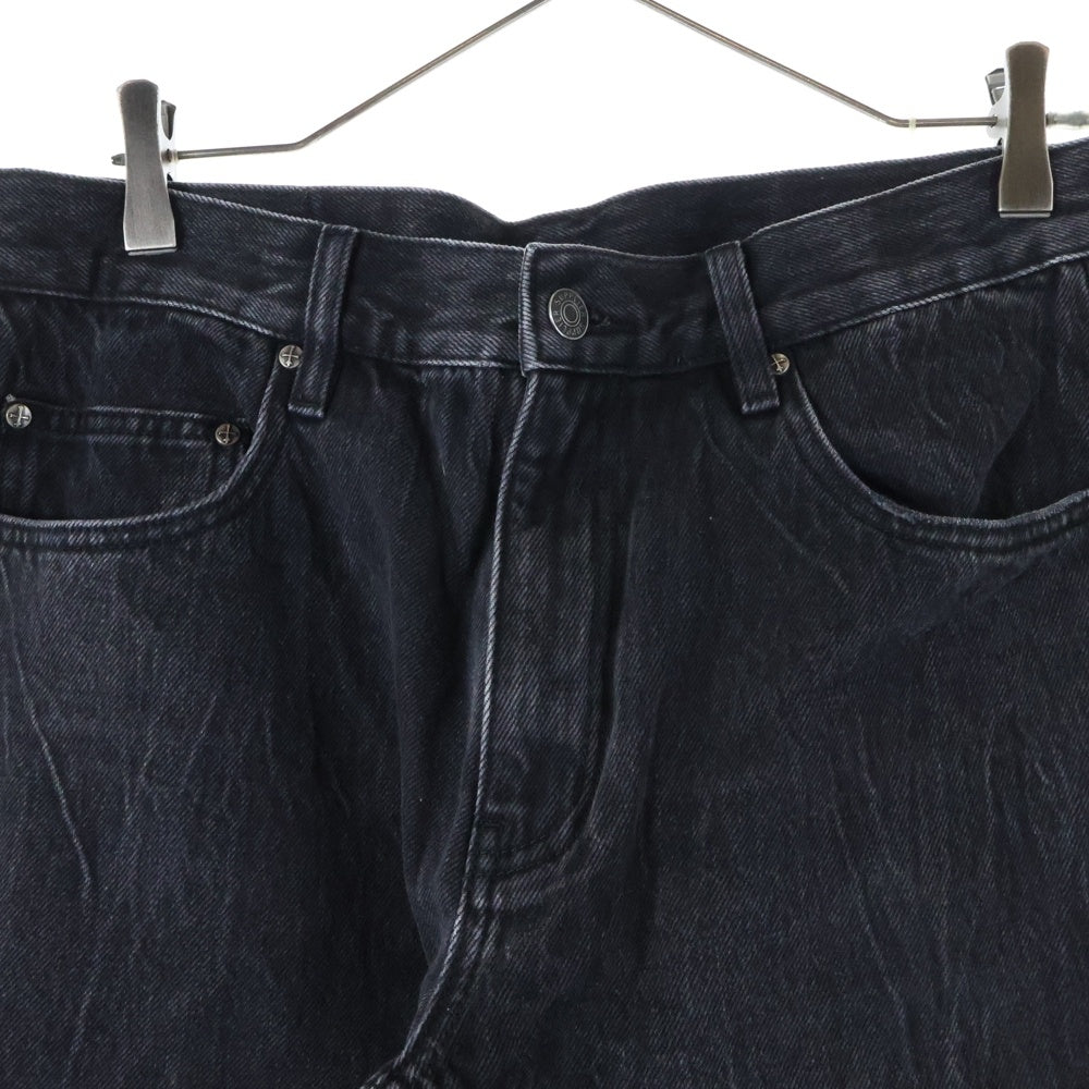 SUPPLIER(サプライヤ) STUDS CROSS DENIM スタッズ クロス デニム ブラック