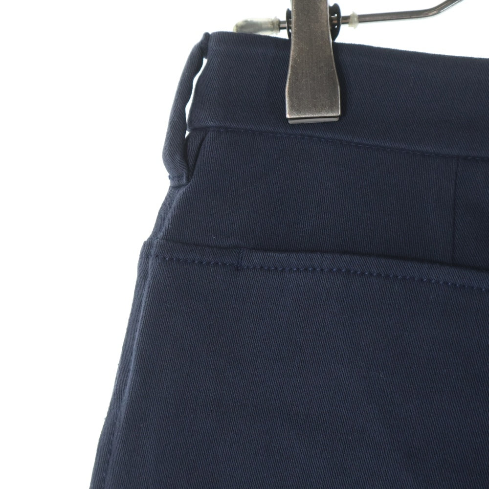 PRADA(プラダ) スラックス スキニーコットンパンツ ネイビー