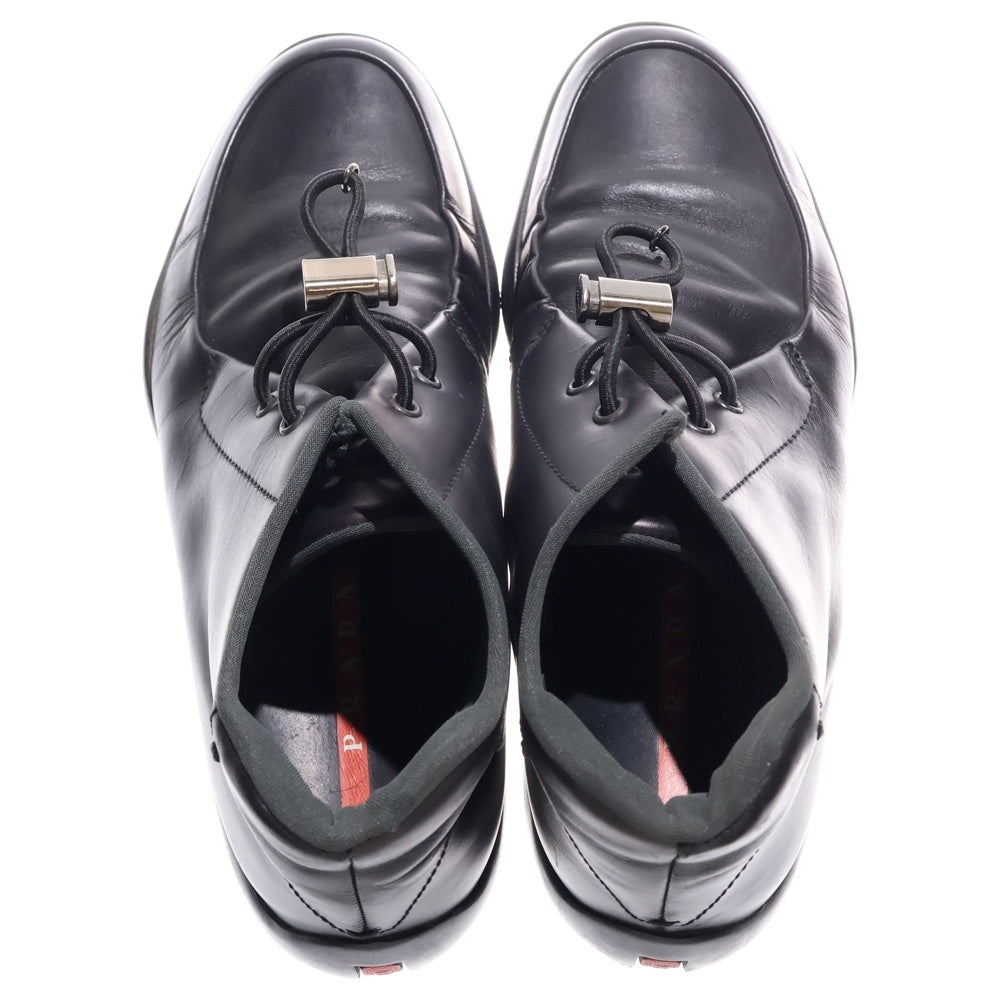 PRADA スポーツ レザーシューズ ブラック プラスポ 楽天市場】【PRADA SPORT】プラダスポーツ レザー スニーカー ブラック