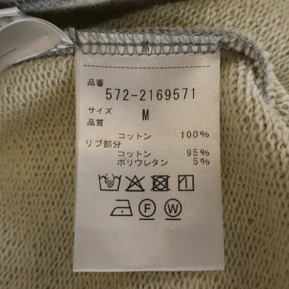 RON HERMAN(ロンハーマン) 20AW ×SUNSPEL コットン ジップアップパーカー フーディー グレー 572-2169571