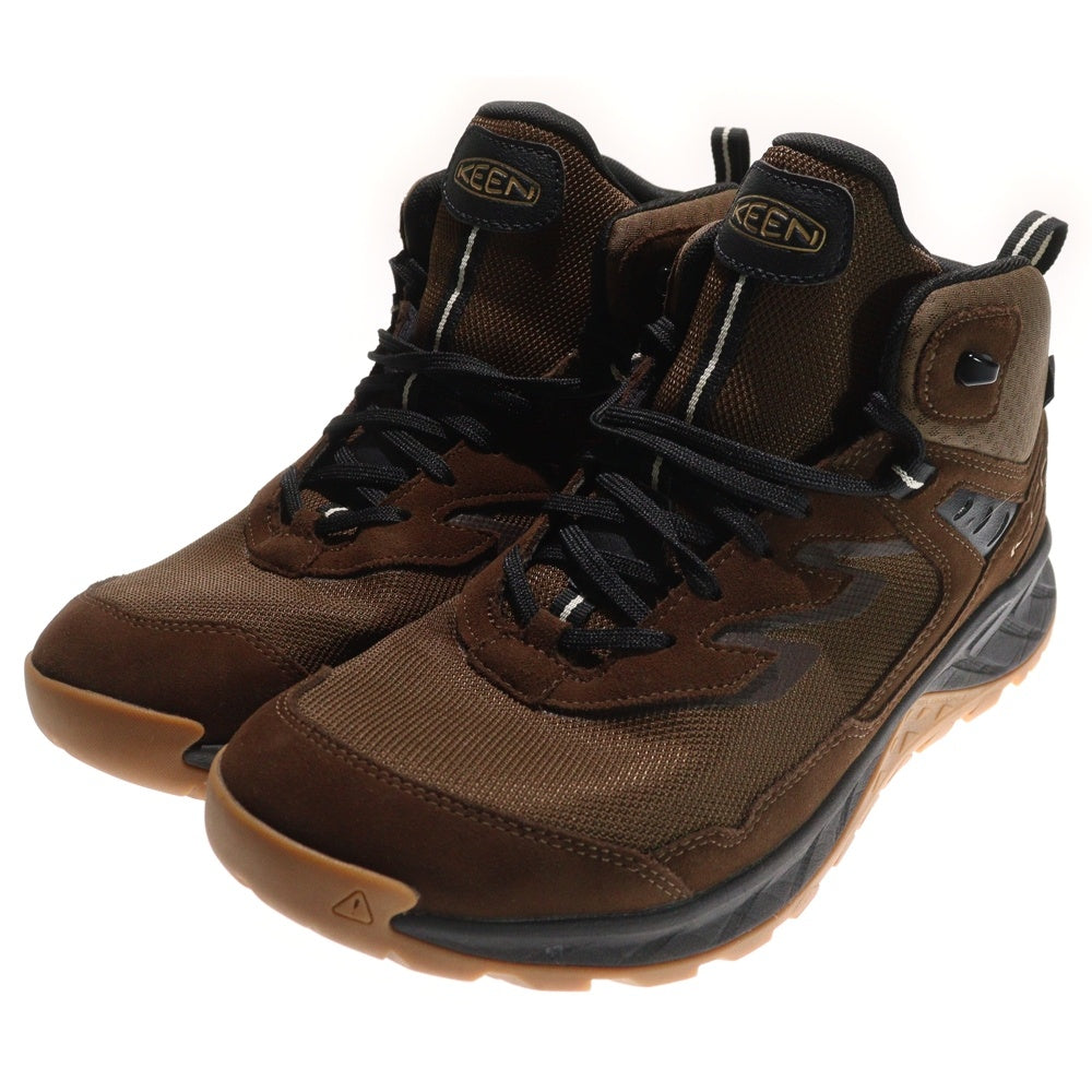 KEEN(キーン) HIGHTRAIL MID WP ハイトレイル ウォータープルーフ ハイキングシューズ ハイカットスニーカー ブラウン US11/29cm 1030703