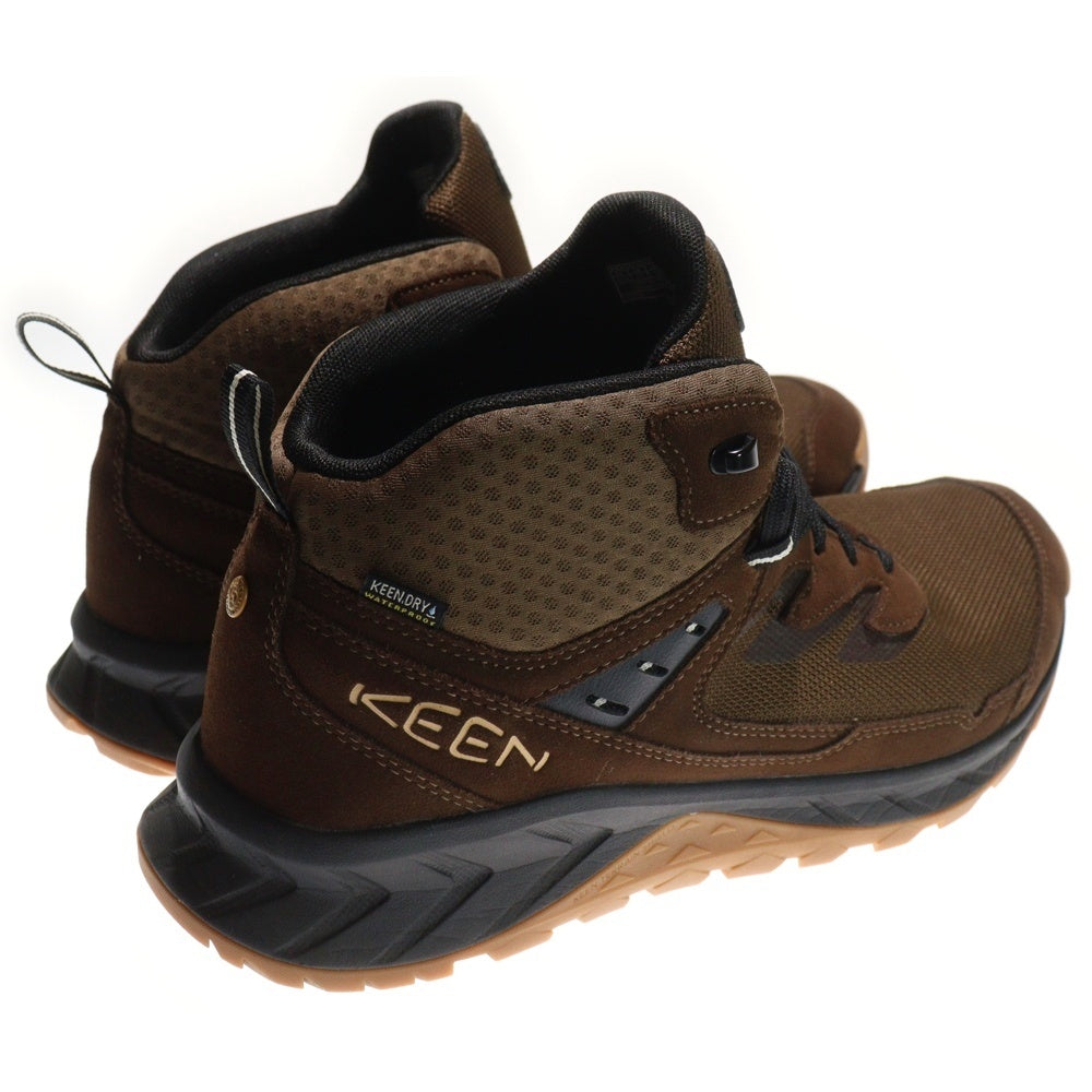 KEEN(キーン) HIGHTRAIL MID WP ハイトレイル ウォータープルーフ ハイキングシューズ ハイカットスニーカー ブラウン US11/29cm 1030703