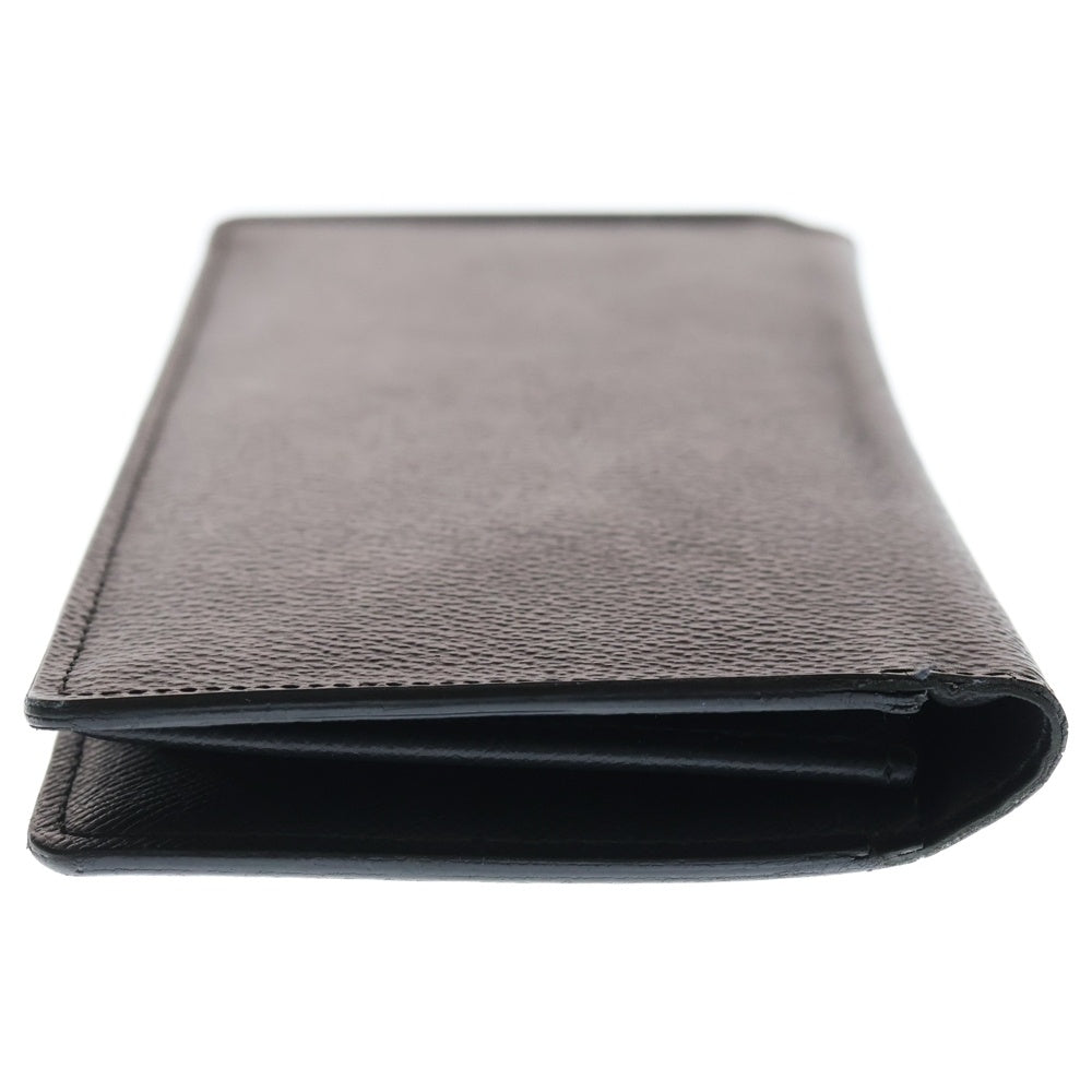 LOUIS VUITTON(ルイヴィトン) ポルトフォイユ・ブラザ モノグラム・エクリプス ロングウォレット 二つ折り長財布 ブラック レザー M61697