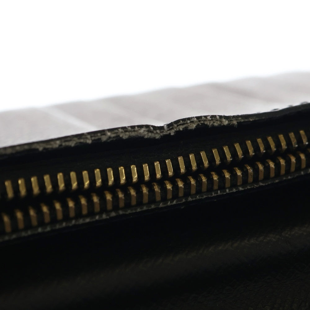 LOUIS VUITTON(ルイヴィトン) ポルトフォイユ・ブラザ モノグラム・エクリプス ロングウォレット 二つ折り長財布 ブラック レザー M61697