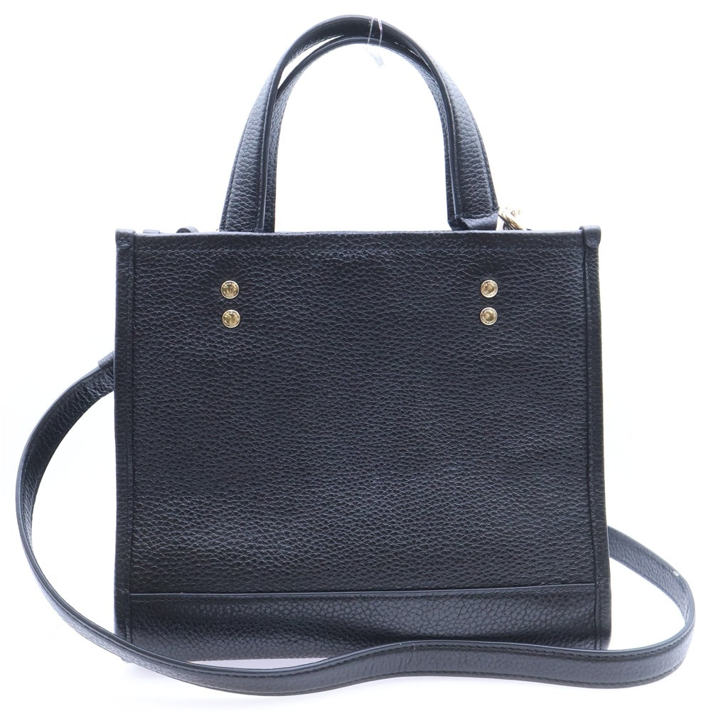 COACH(コーチ) デンプシー トート 22 ウィズ コーチ パッチ 2WAY ハンドバッグ ショルダーバッグ トートバッグ ブラック C5268